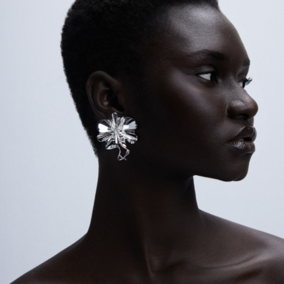 Thatyana Earring - Drop Babado Collection