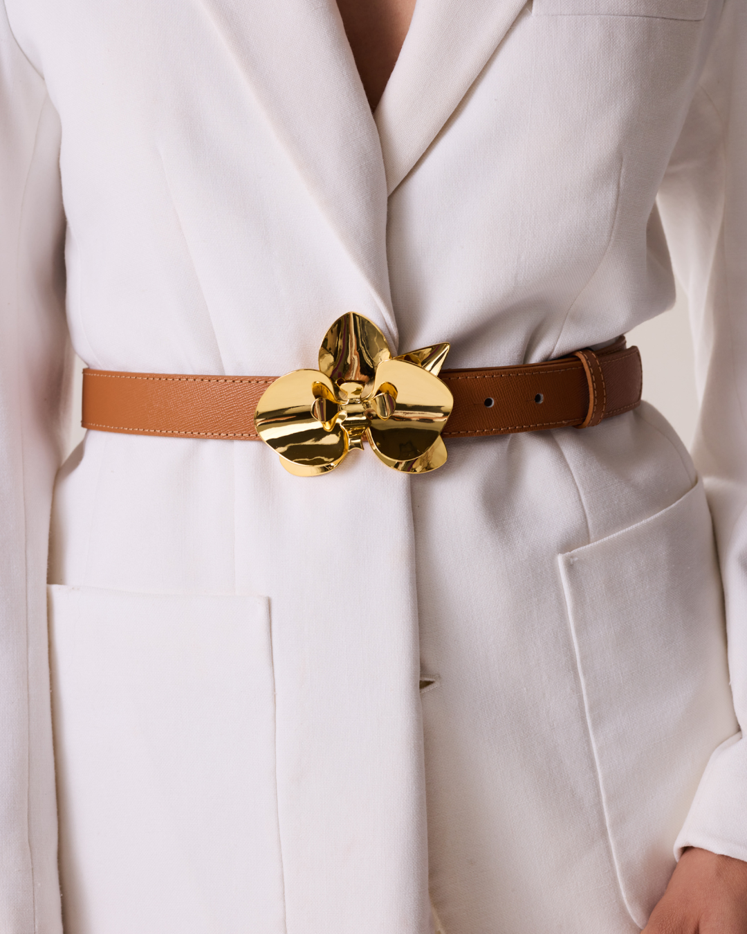 Orquidea Belt Caramel Essence - Back To Essence