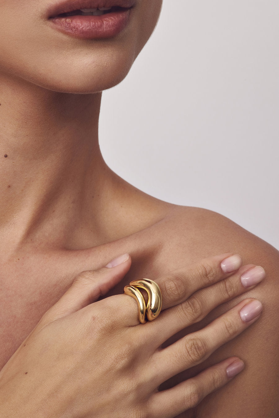 Double Passaggio Ring - Luce Collection