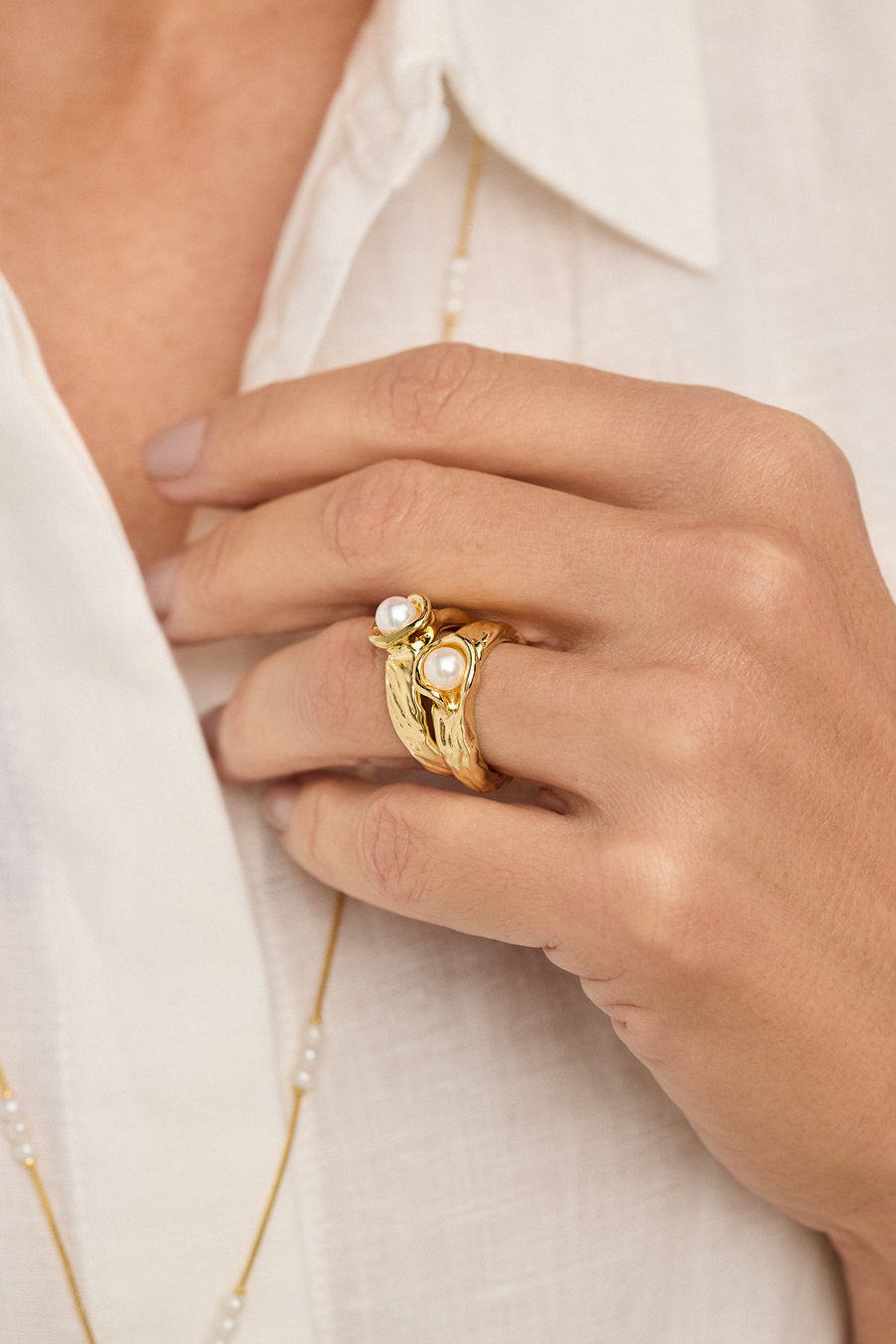 Achado Ring - Entre Camadas Collection