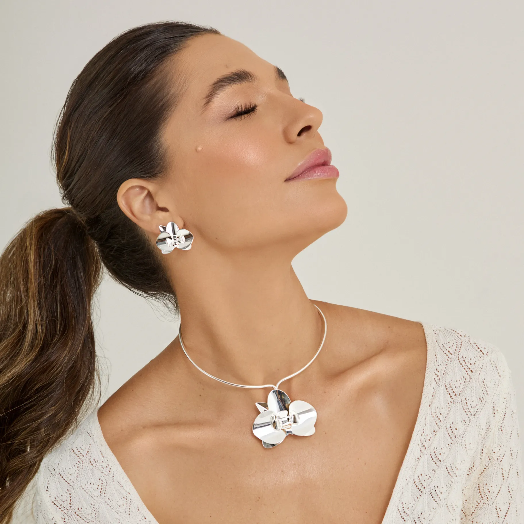 Orquídea Choker - Essencial Collection