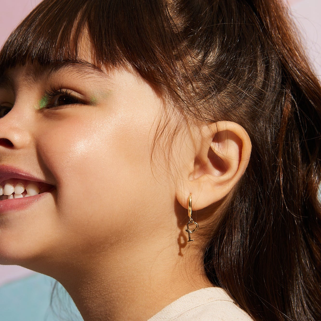 Hello P Earring - Hello Ah Mar Collection