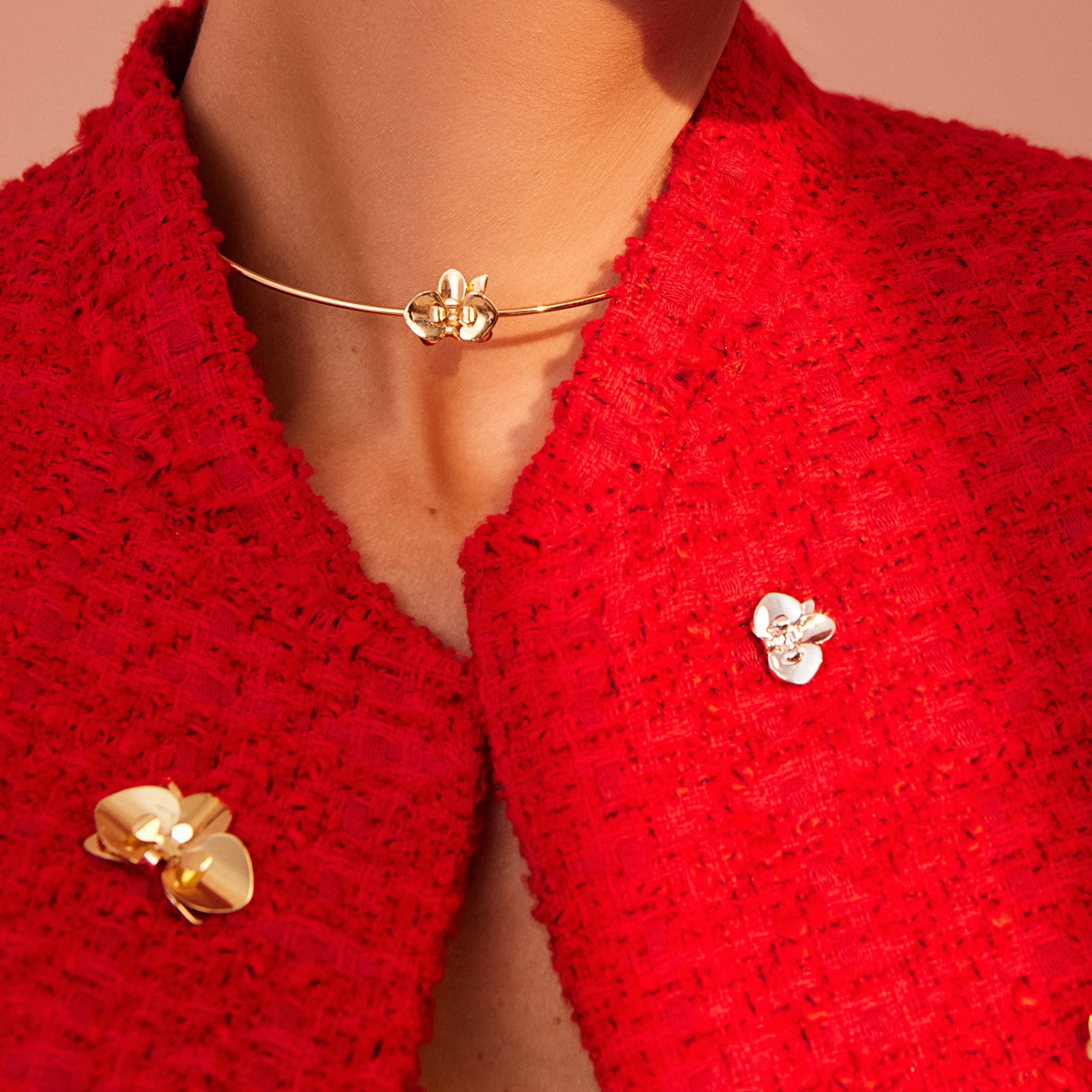 Orquidea XS Choker - Essencial Collection