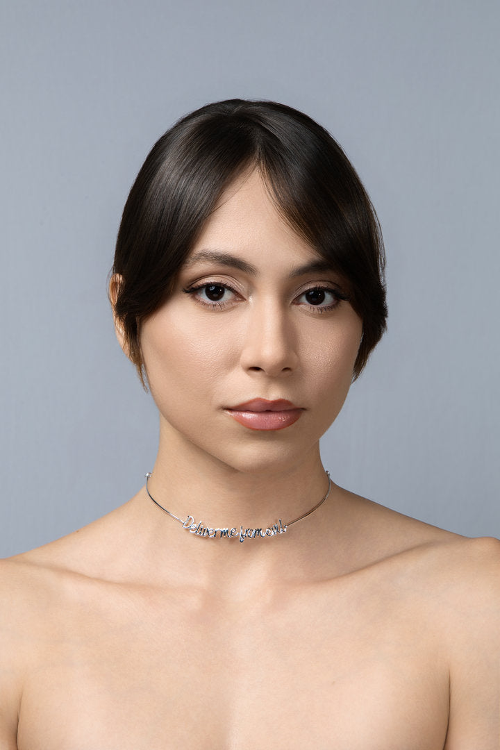 Deliver me from evil Choker - Guided by Faith Collection