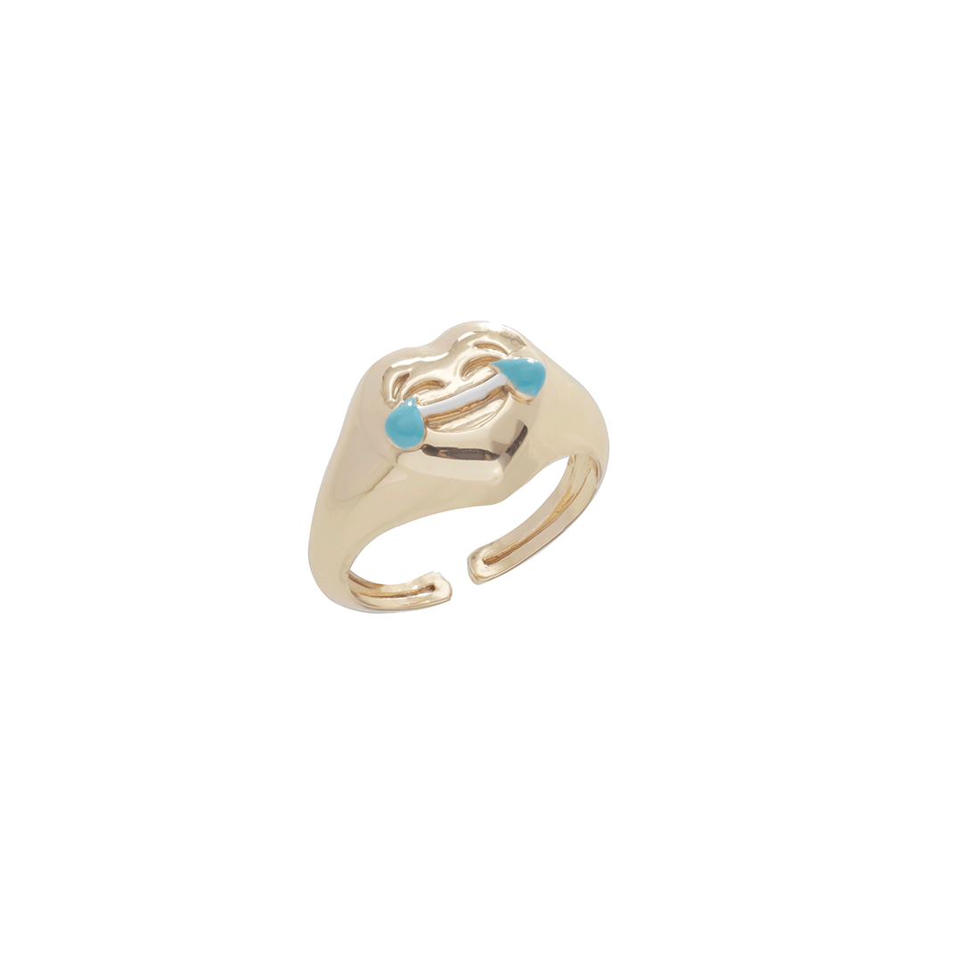 Risadinha Ring - Hellomojis Collection