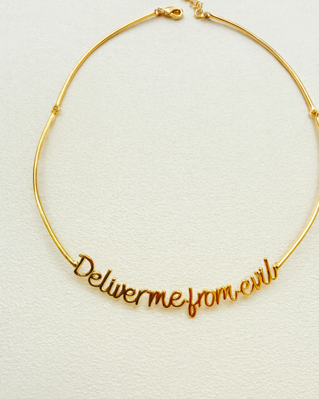 Deliver me from evil Choker - Guided by Faith Collection