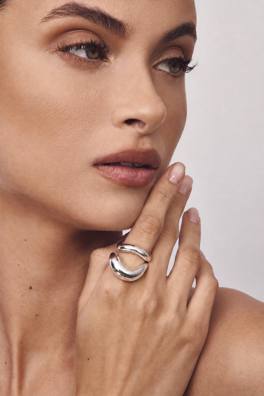 Double Passaggio Ring - Luce Collection