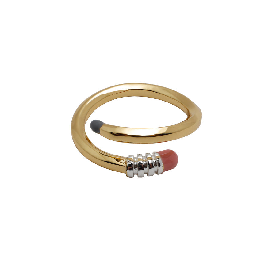 Golden Lápis Ring - School Collection