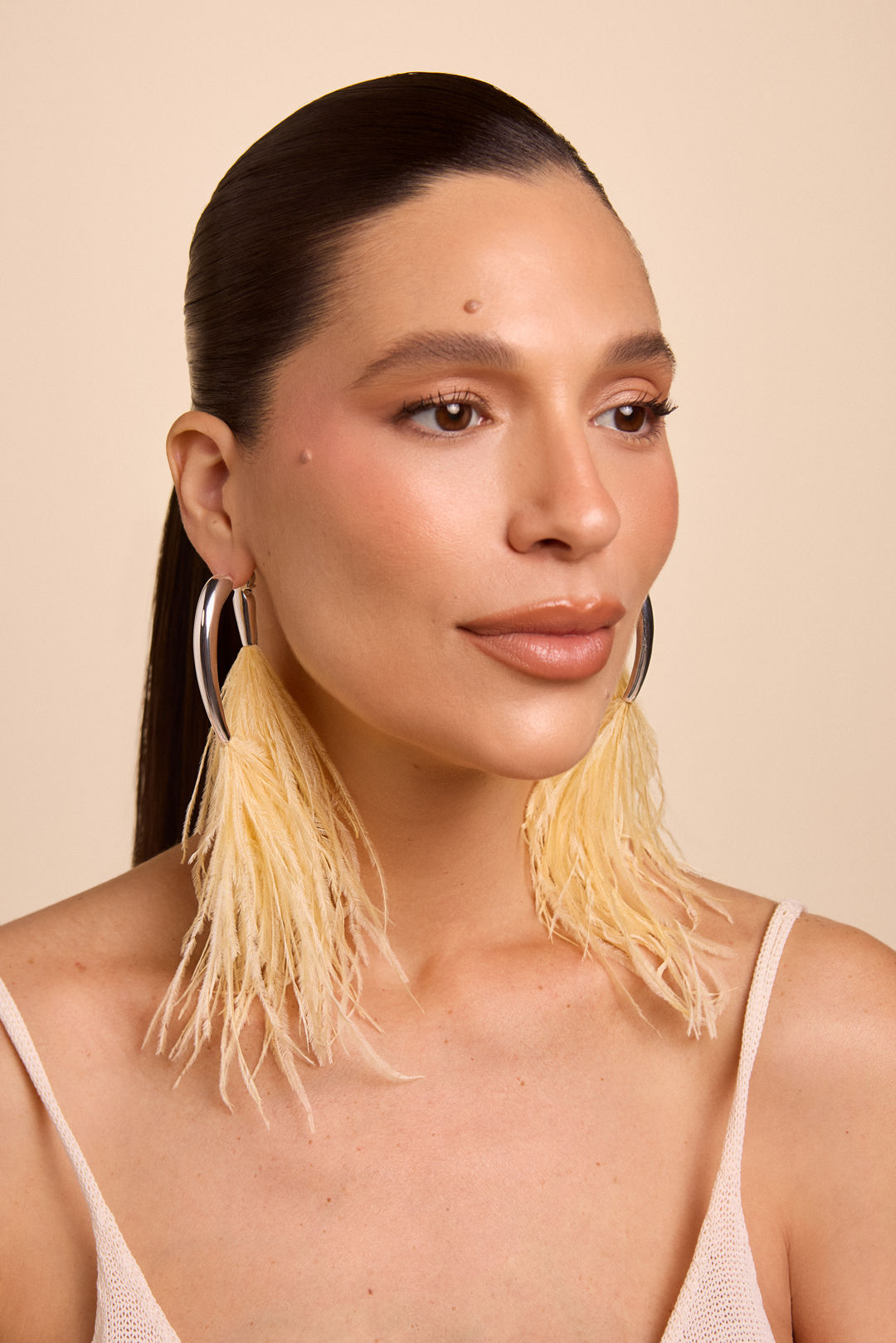 Levium Earring Feather - Brumma Collection