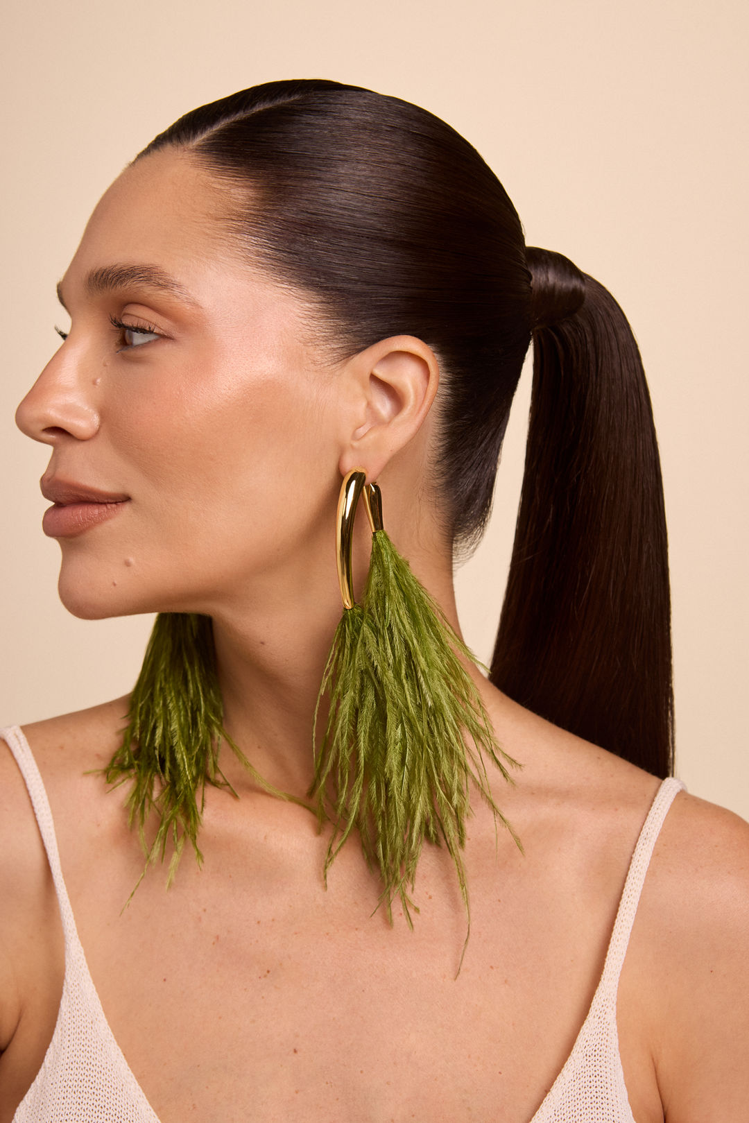 Levium Earring Feather - Brumma Collection