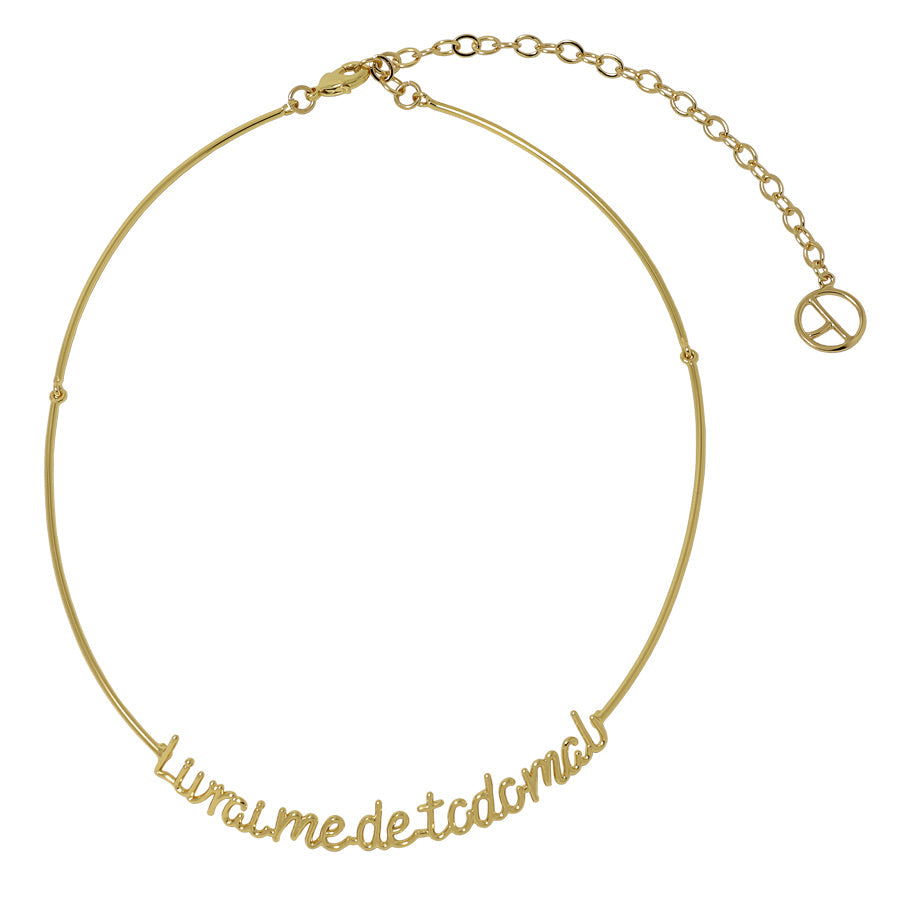 Mateus 6:13 Choker - Permanent Collection