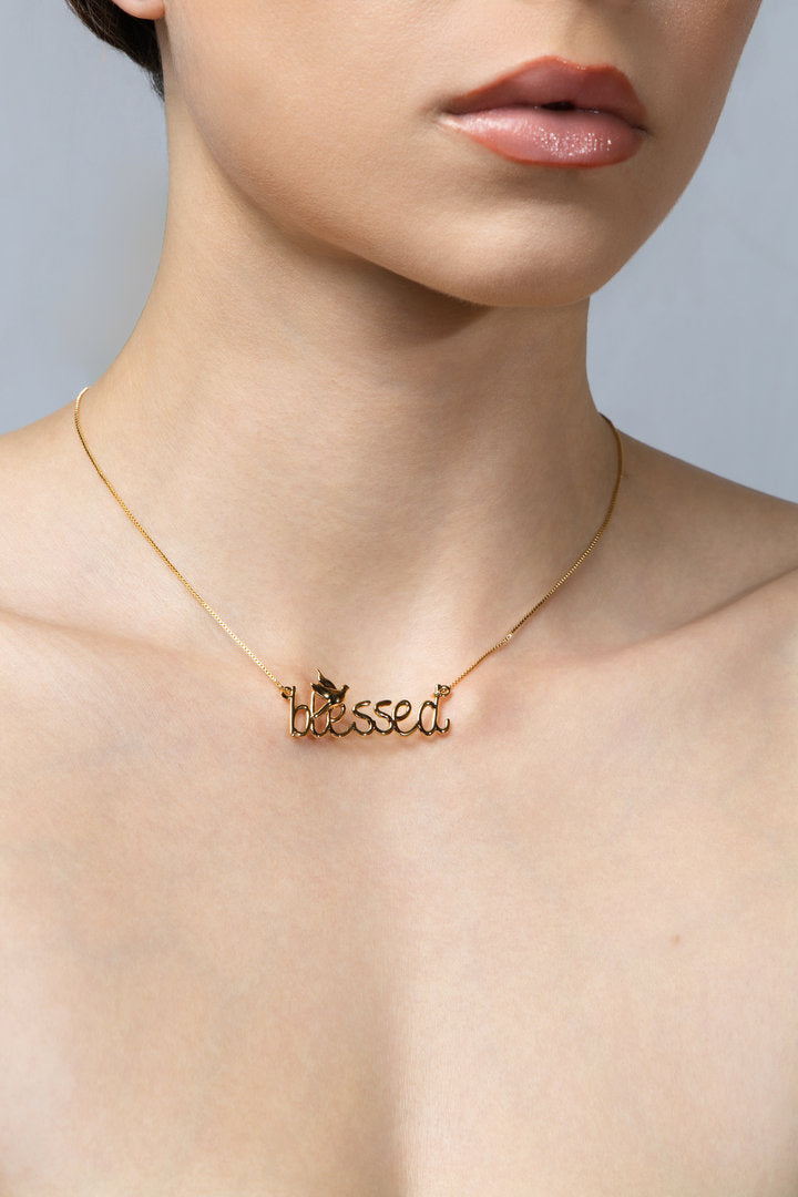 Blessed Necklace - Guided by Faith Collection