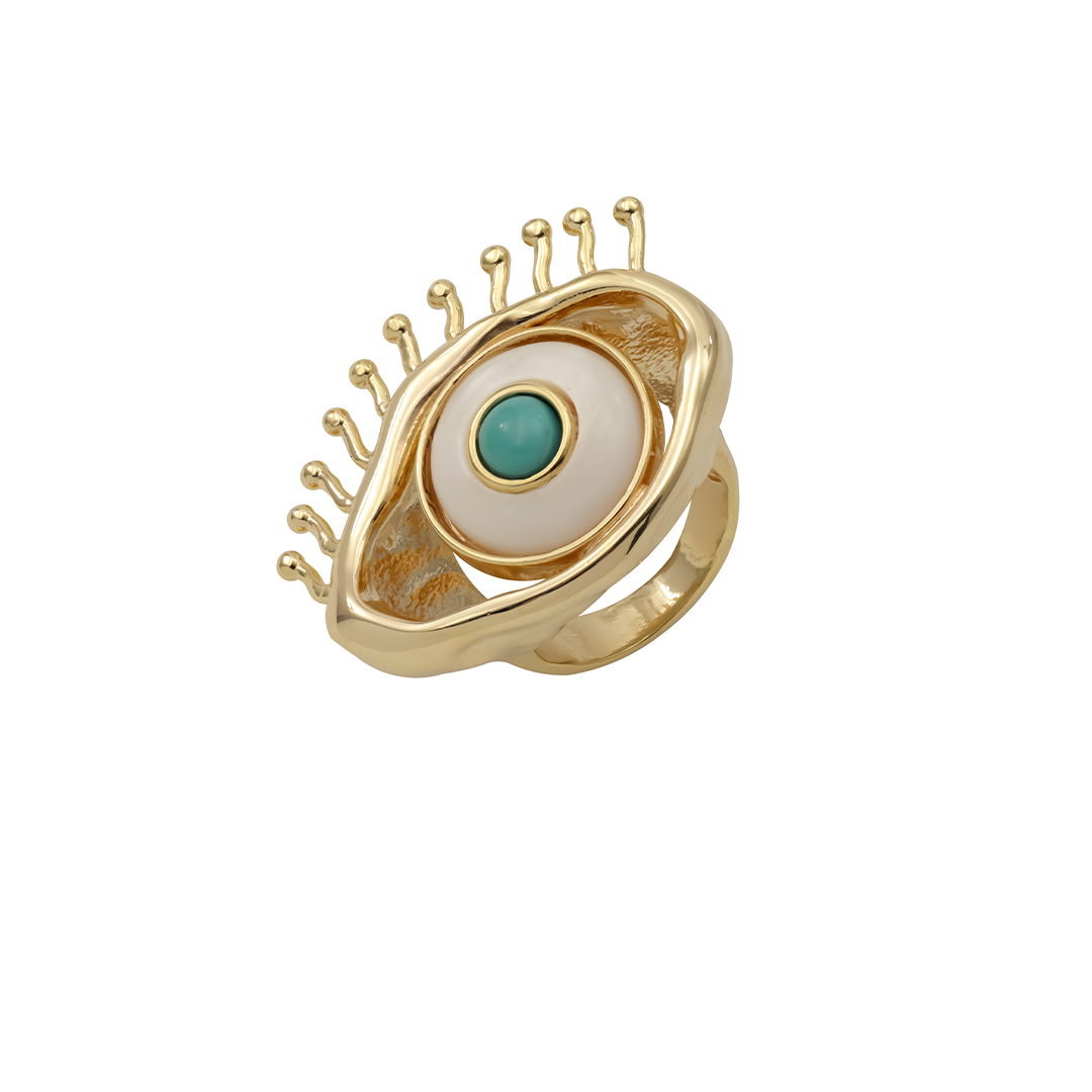Olho Grego Ring - Colecionadora Collection