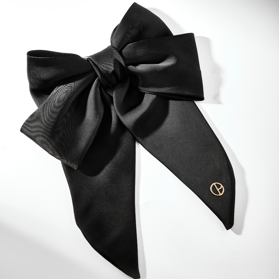 Alika Black Bow - Jaguar Collection