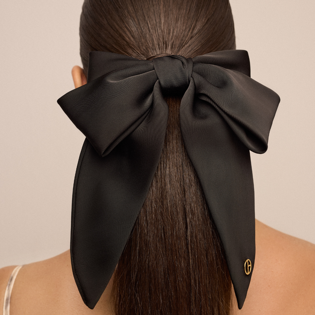 Alika Black Bow - Jaguar Collection