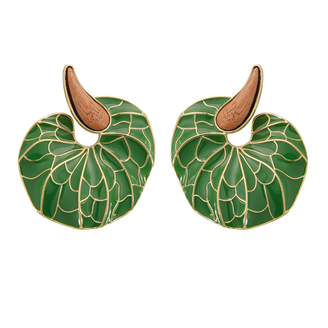 Antúrio Earring - Botânica Collection