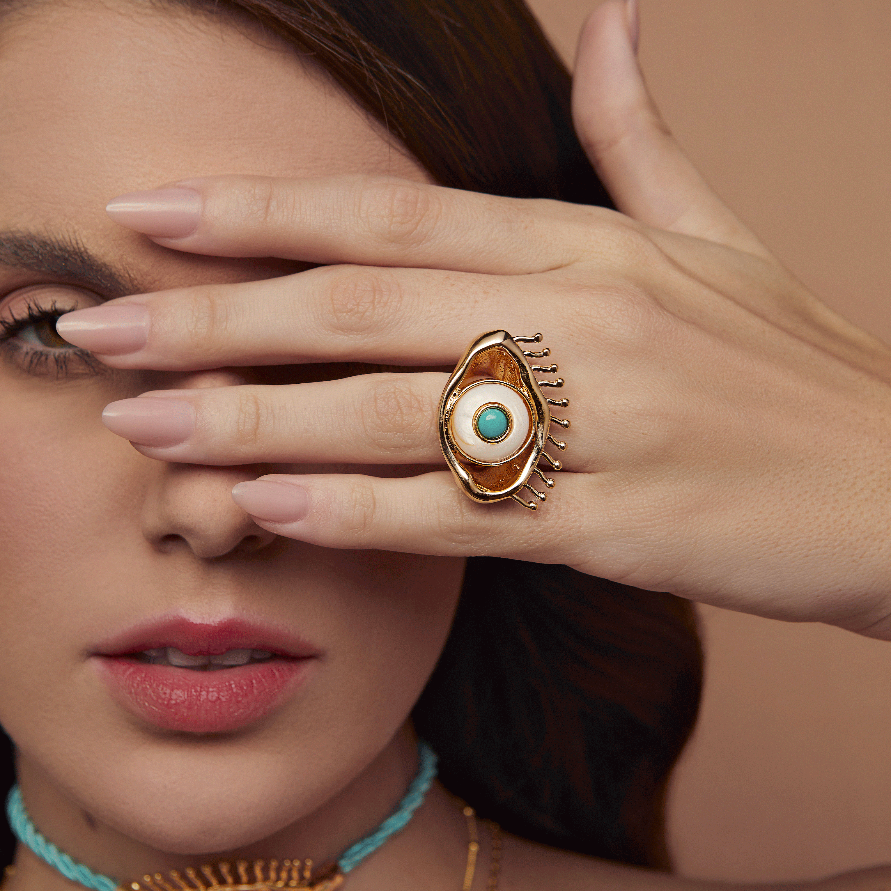 Olho Grego Ring - Colecionadora Collection