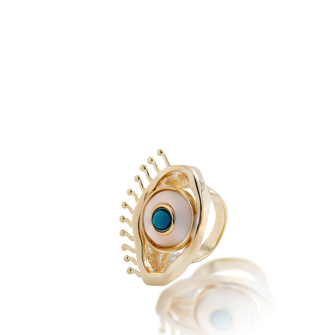Olho Grego Ring - Colecionadora Collection
