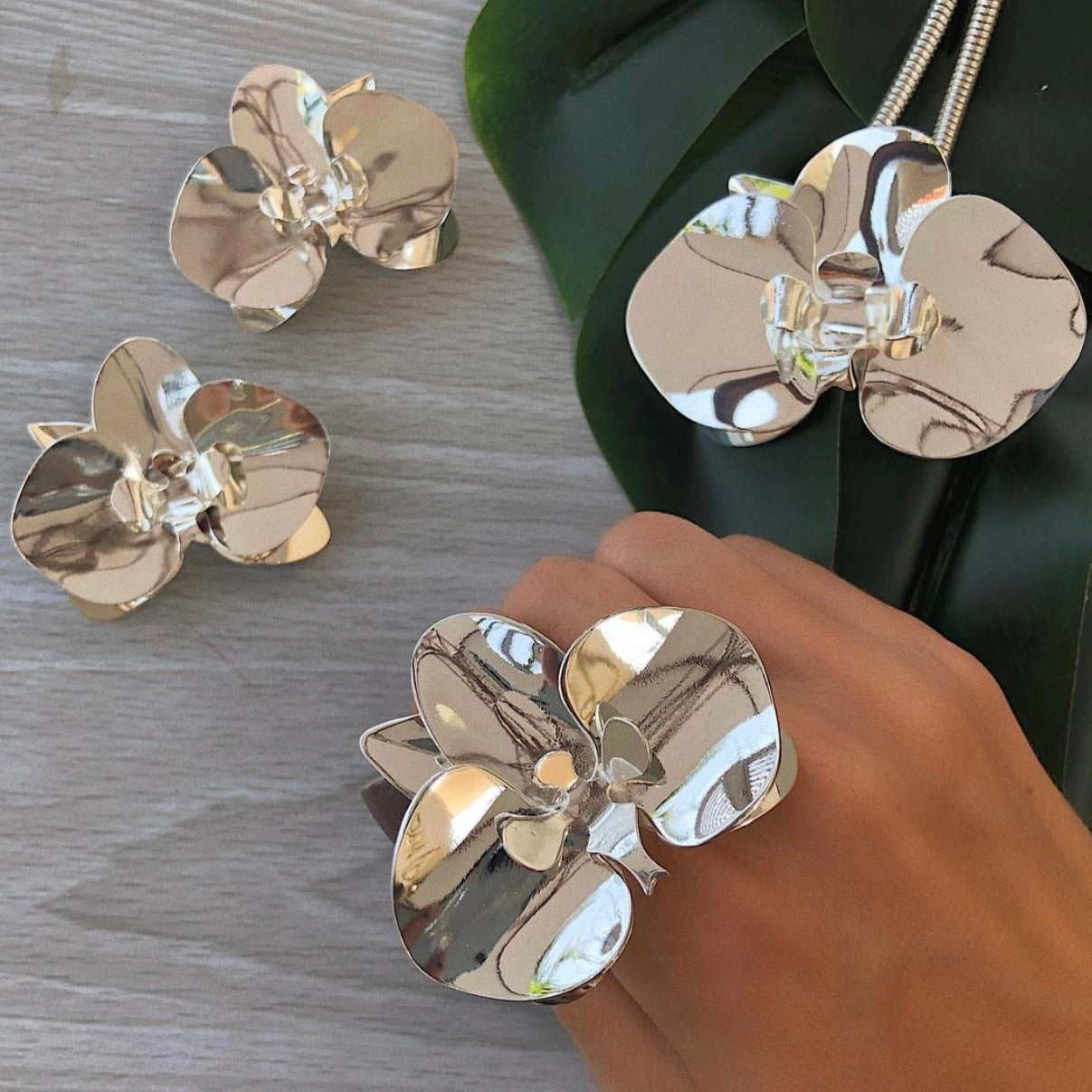 Orquídea Ring - Essencial Anna Prata